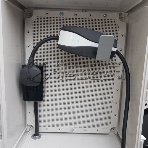 용인 타운하우스 테슬라 네마 충전기 설치 공사 시공 사진 26