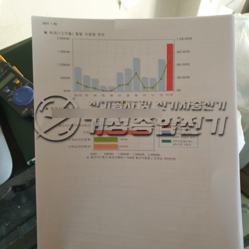용인 유튜버 스튜디오 한전계량기 설치 공사 시공 사진 4