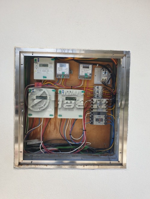 청라동 상가 테슬라 월커넥터 설치 공사 시공 사진 6