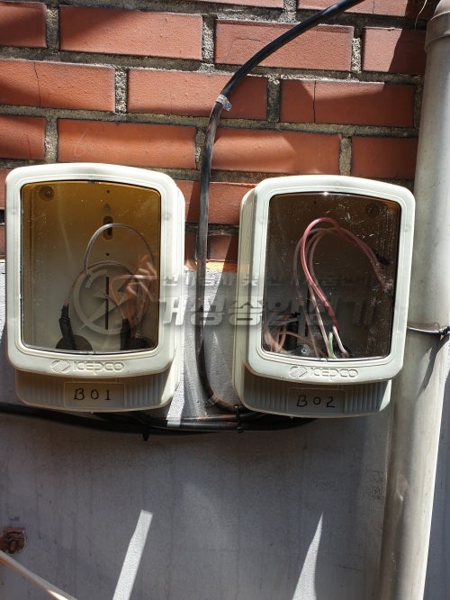 안양 단독주택 한전계량기 신설 공사 시공 사진 7