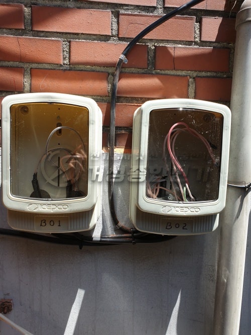 안양 단독주택 한전계량기 신설 공사 시공 사진 8