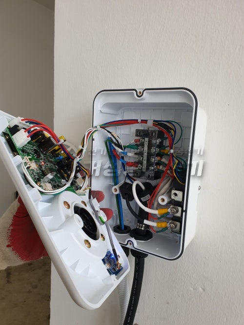 용인 단독주택 EV충전기 7kW 설치 공사 시공 사진 12