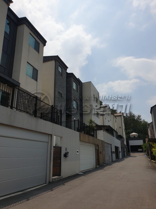 용인 단독주택 EV충전기 7kW 설치 공사 시공 사진 2