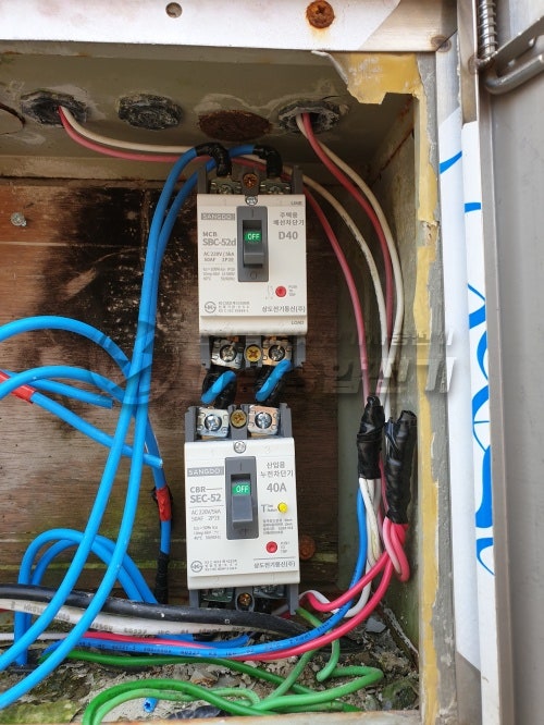 용인 단독주택 EV충전기 7kW 설치 공사 시공 사진 8