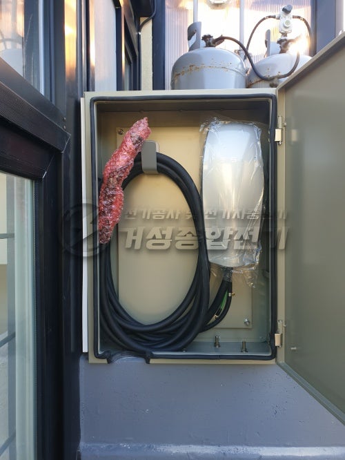 용인 타운하우스 테슬라 월커넥터 설치 공사 시공 사진 11