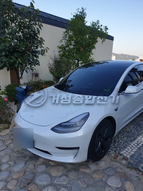 용인 타운하우스 테슬라 월커넥터 설치 공사 시공 사진 2