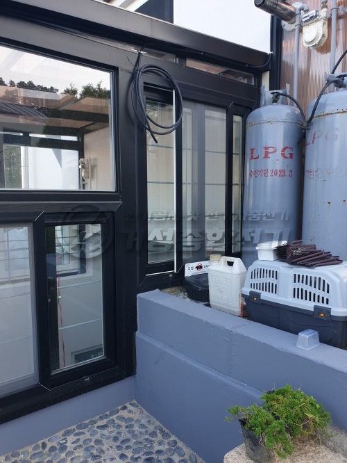 용인 타운하우스 테슬라 월커넥터 설치 공사 시공 사진 7