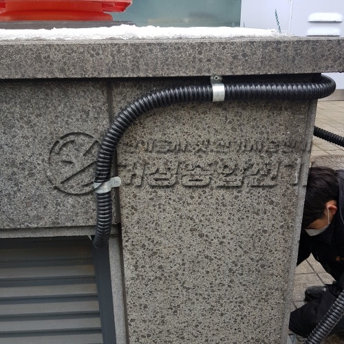 서울 종로구 빌딩 테슬라 월커넥터 설치 공사 시공 사진 6