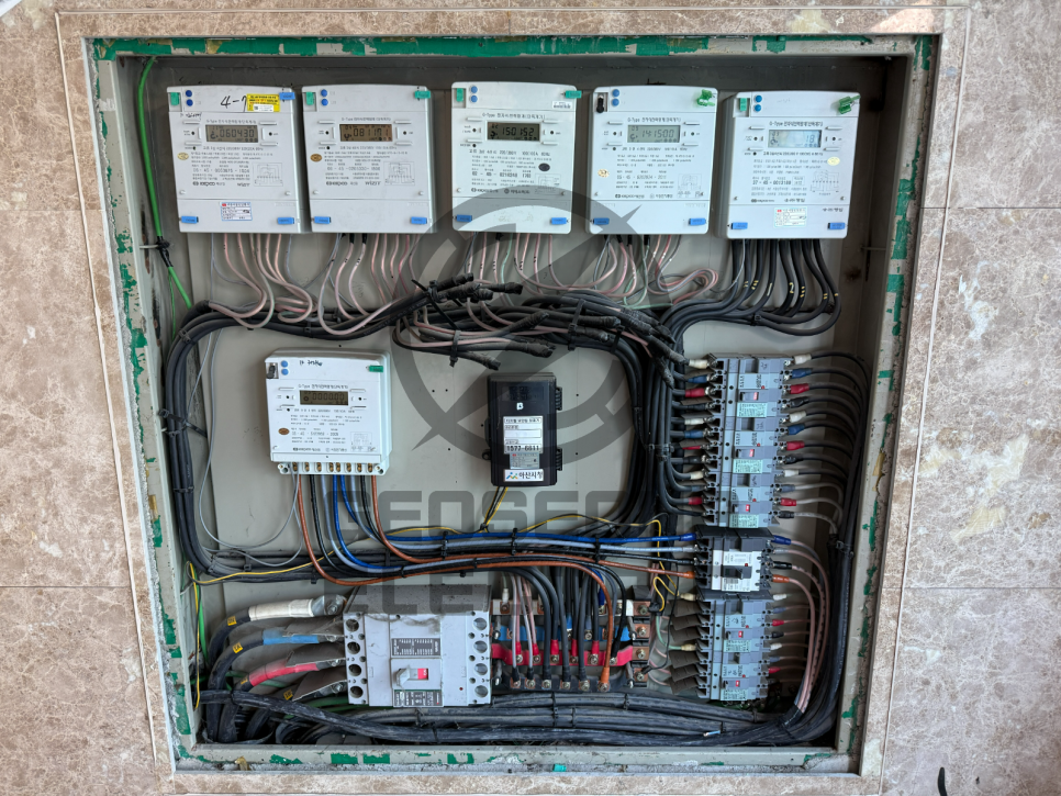 상가 전기 증설 5kW→10kW 공사 시공 사진 11