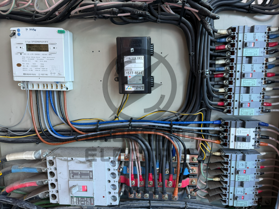 상가 전기 증설 5kW→10kW 공사 시공 사진 12