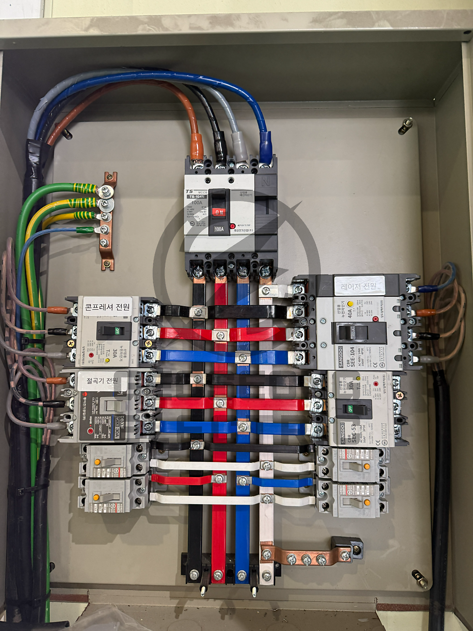 상가 전기 증설 5kW→10kW 공사 시공 사진 16