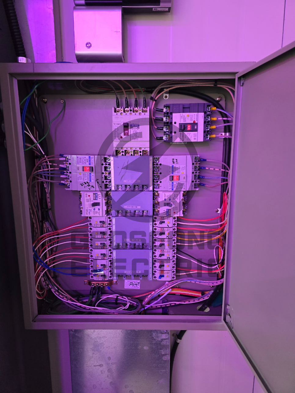 상가 전기 증설 5kW→10kW 공사 시공 사진 19