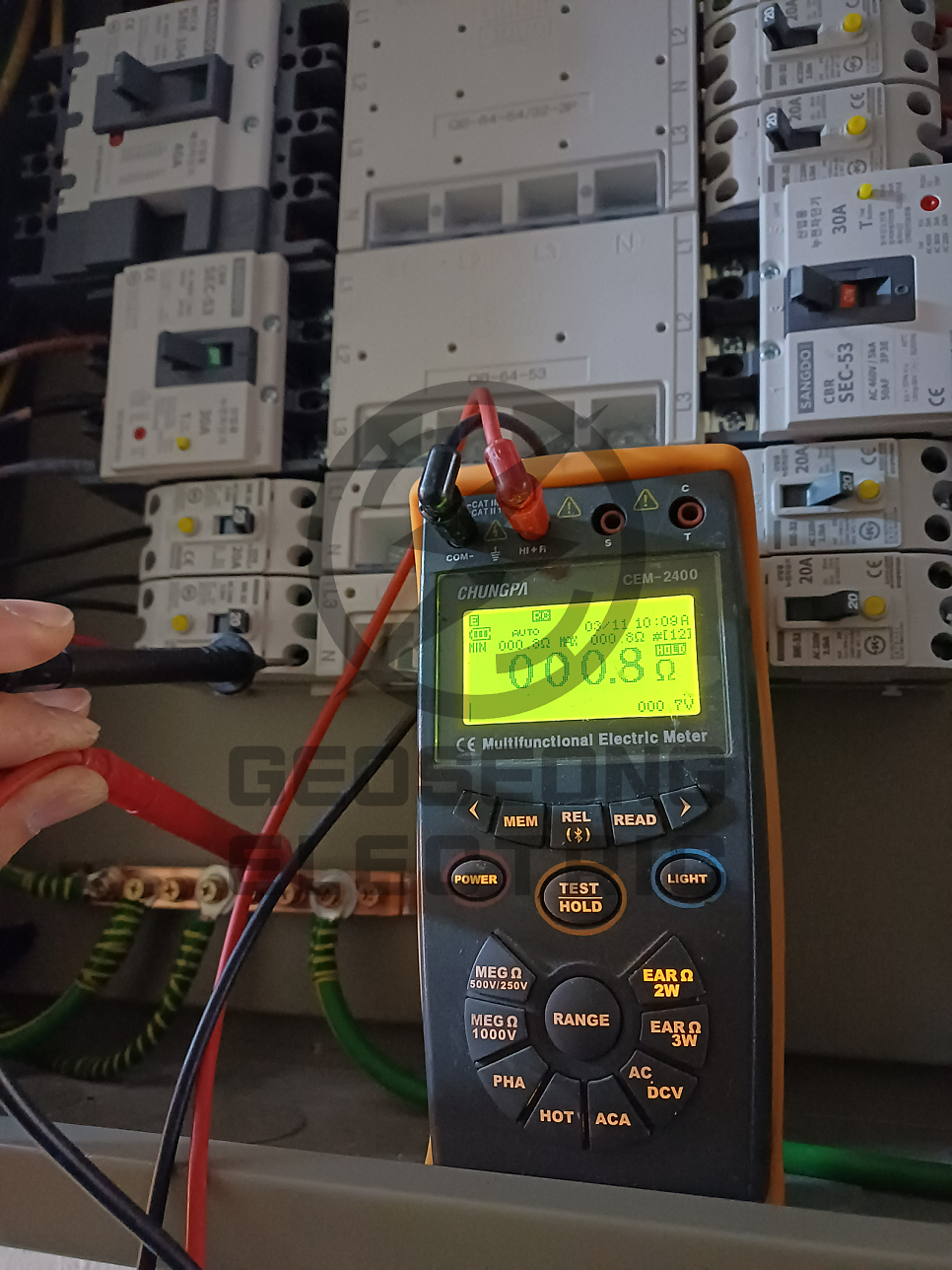 상가 전기 증설 5kW→10kW 공사 시공 사진 20