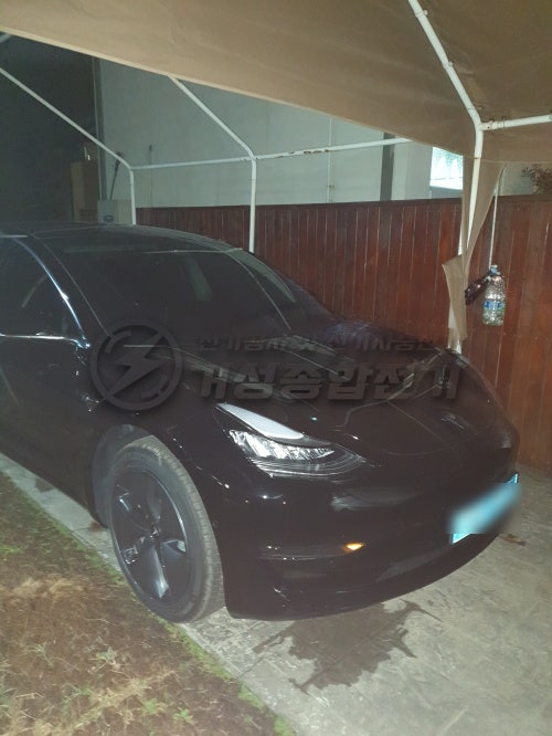 용인 단독주택 테슬라 월커넥터 설치 공사 시공 사진 6