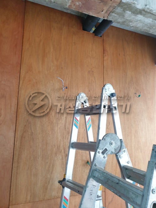 인천 부평 카페 전기 증설 선식변경 공사 시공 사진 9