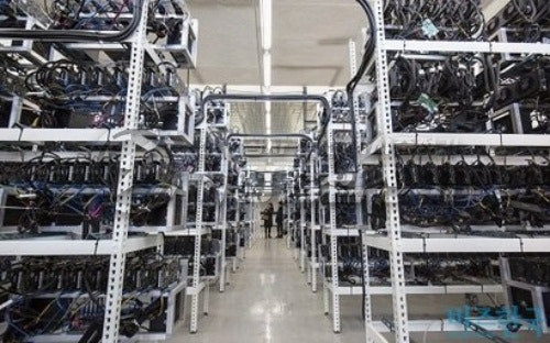 비트코인 채굴장 한전 전기 증설 공사 시공 사진 2