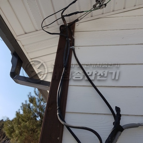 금산 단독주택 테슬라 월커넥터 설치 공사 시공 사진 20