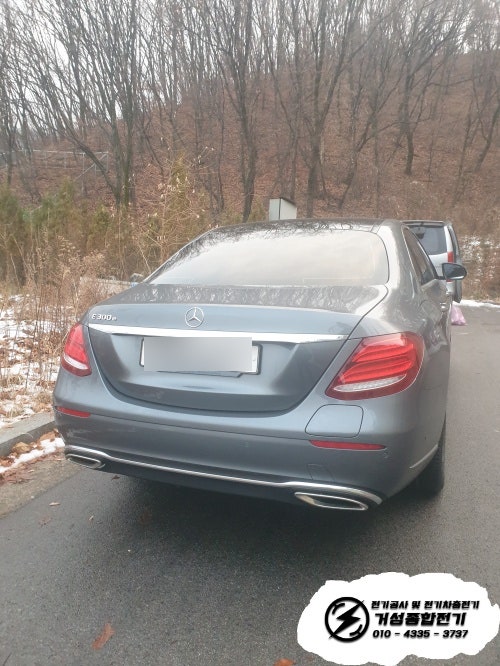 용인 타운하우스 전기차 충전기 설치 공사 시공 사진 2