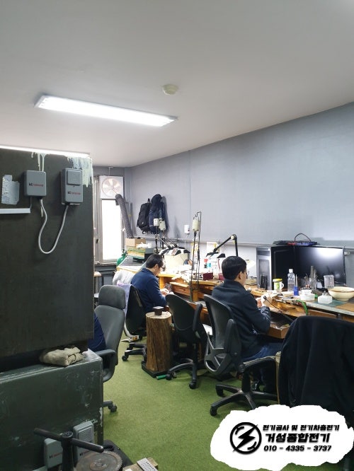 강남구 사무실 한전 계량기 신규 설치 공사 시공 사진 2