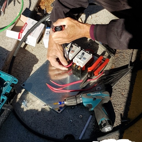 서초구 다세대빌라 EV 비공용 충전기 설치 공사 시공 사진 3