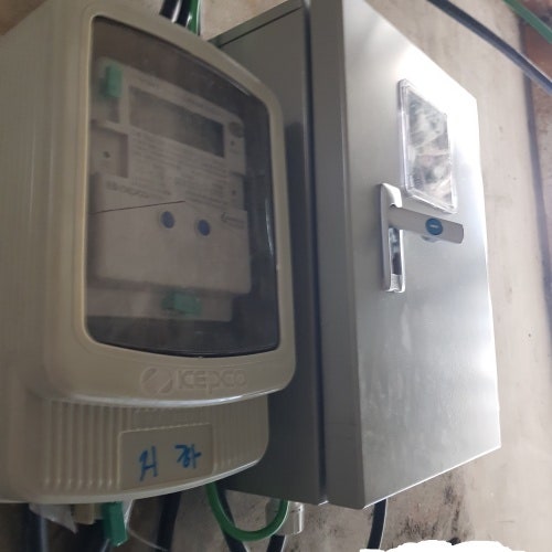 서초구 다세대빌라 EV 비공용 충전기 설치 공사 시공 사진 5