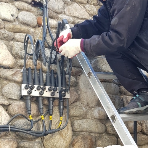 서초구 다세대빌라 EV 비공용 충전기 설치 공사 시공 사진 7