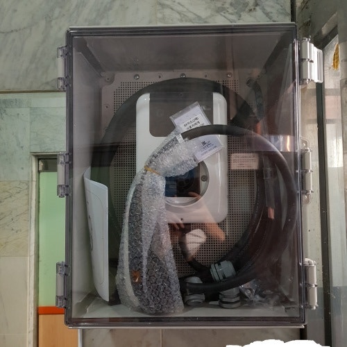 서초구 다세대빌라 EV 비공용 충전기 설치 공사 시공 사진 9