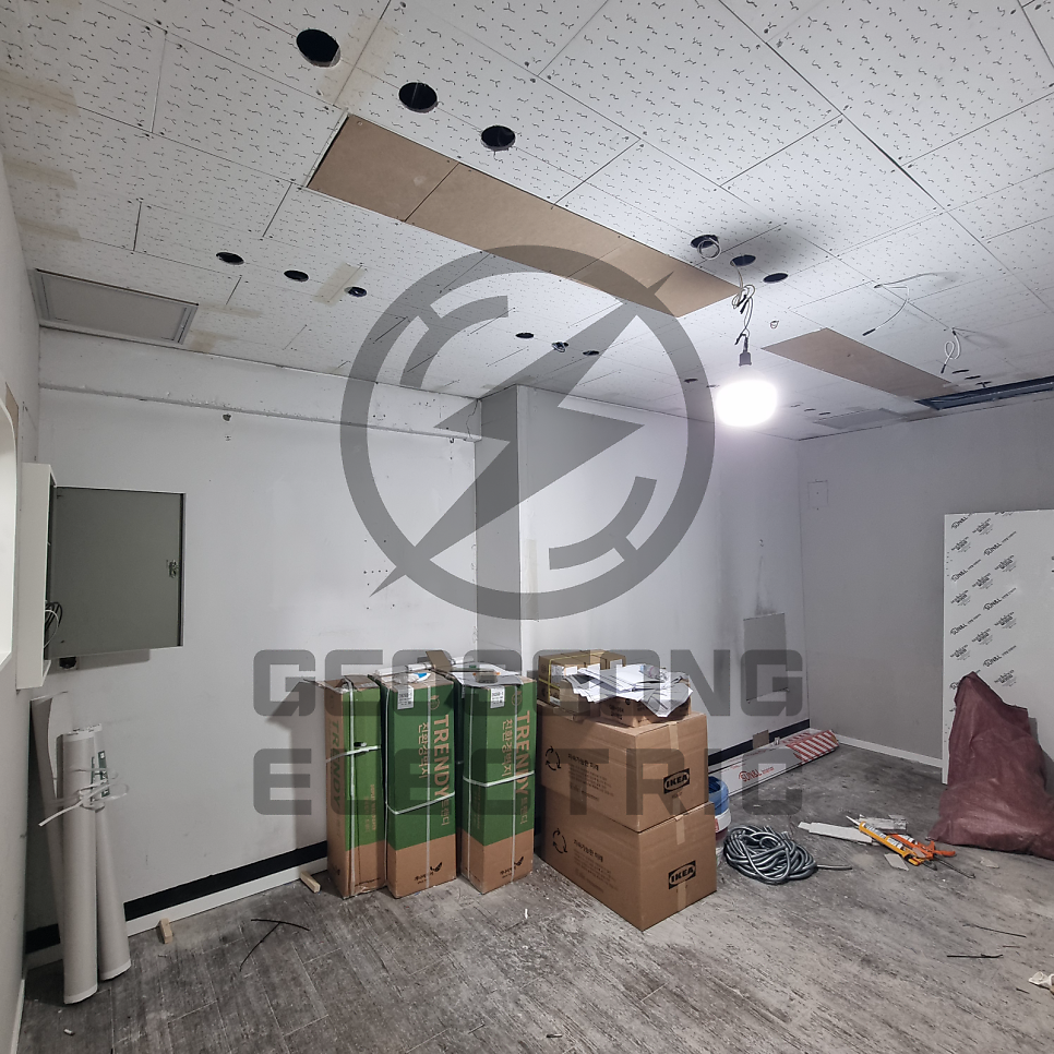 학원 계약전력 전기 증설 공사 시공 사진 4