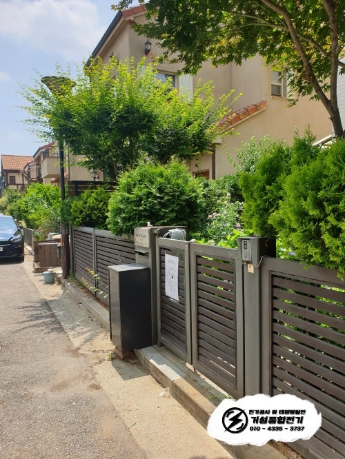 화성시 단독주택 테슬라 월커넥터 설치 공사