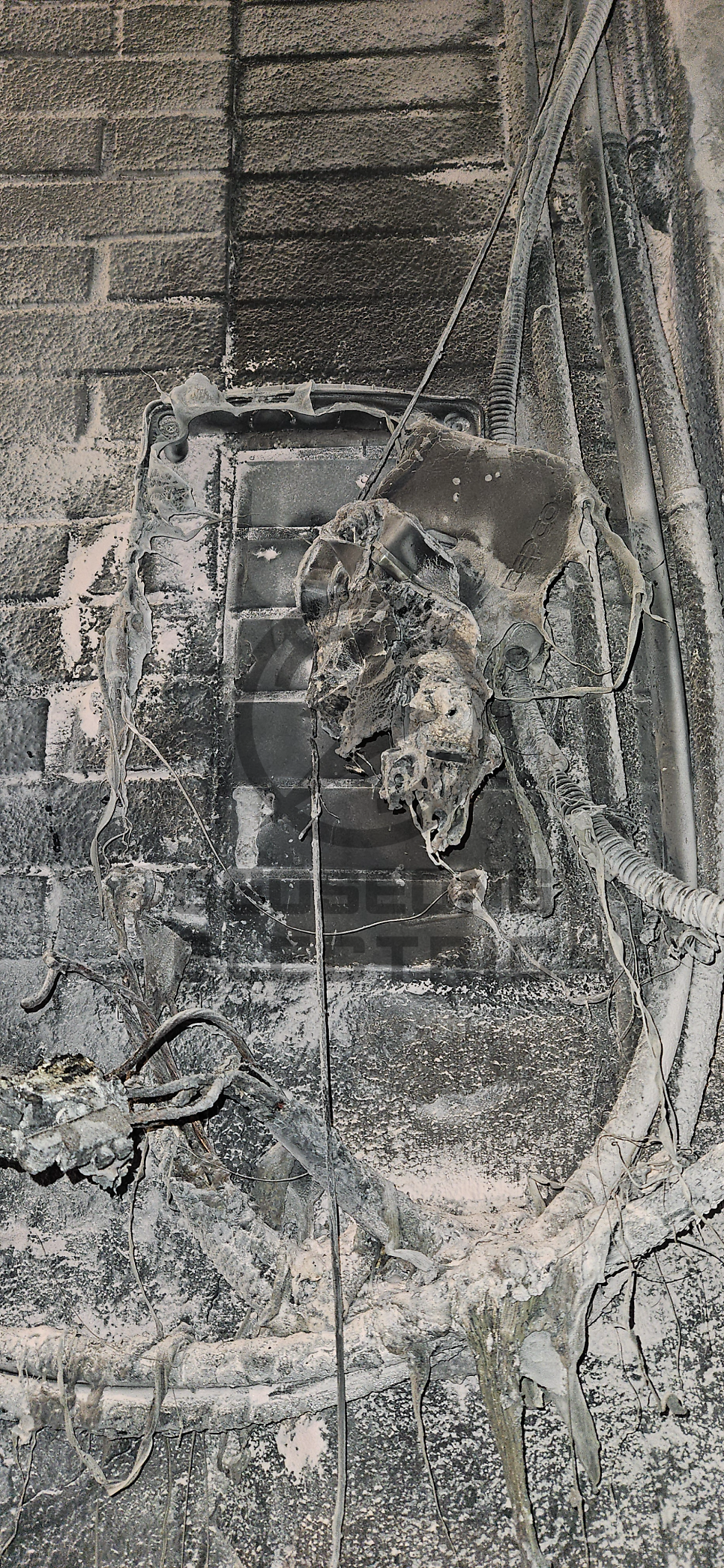 상가·공장 겨울철 긴급 전기 인입선 공사 시공 사진 2