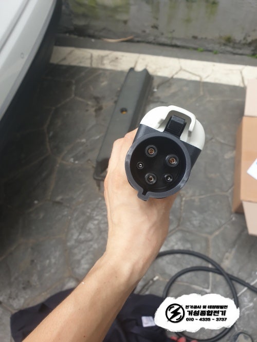 관악구 빌라 EV충전기 신규 설치 공사 시공 사진 6