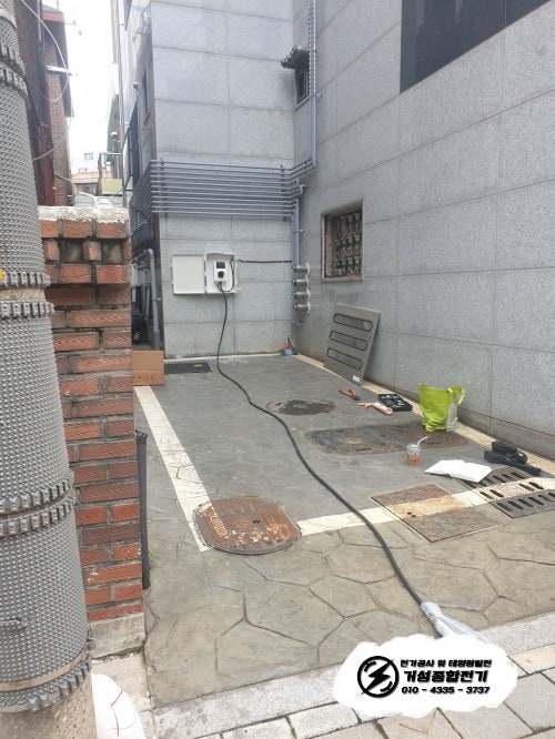 관악구 빌라 EV충전기 신규 설치 공사 시공 사진 8