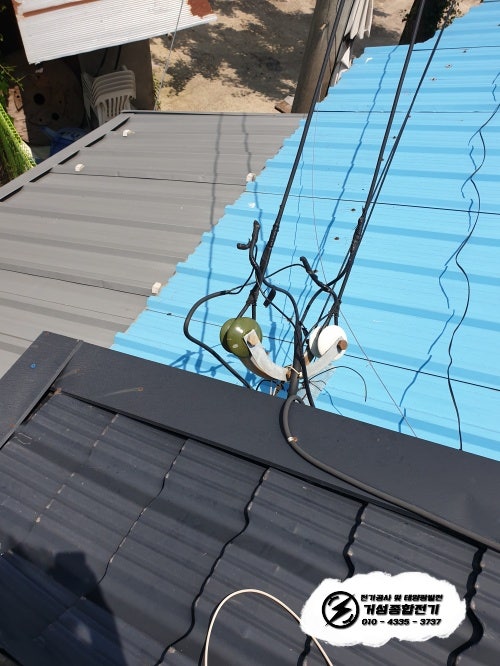 청주시 단독주택 테슬라 월차저 설치 공사 시공 사진 3