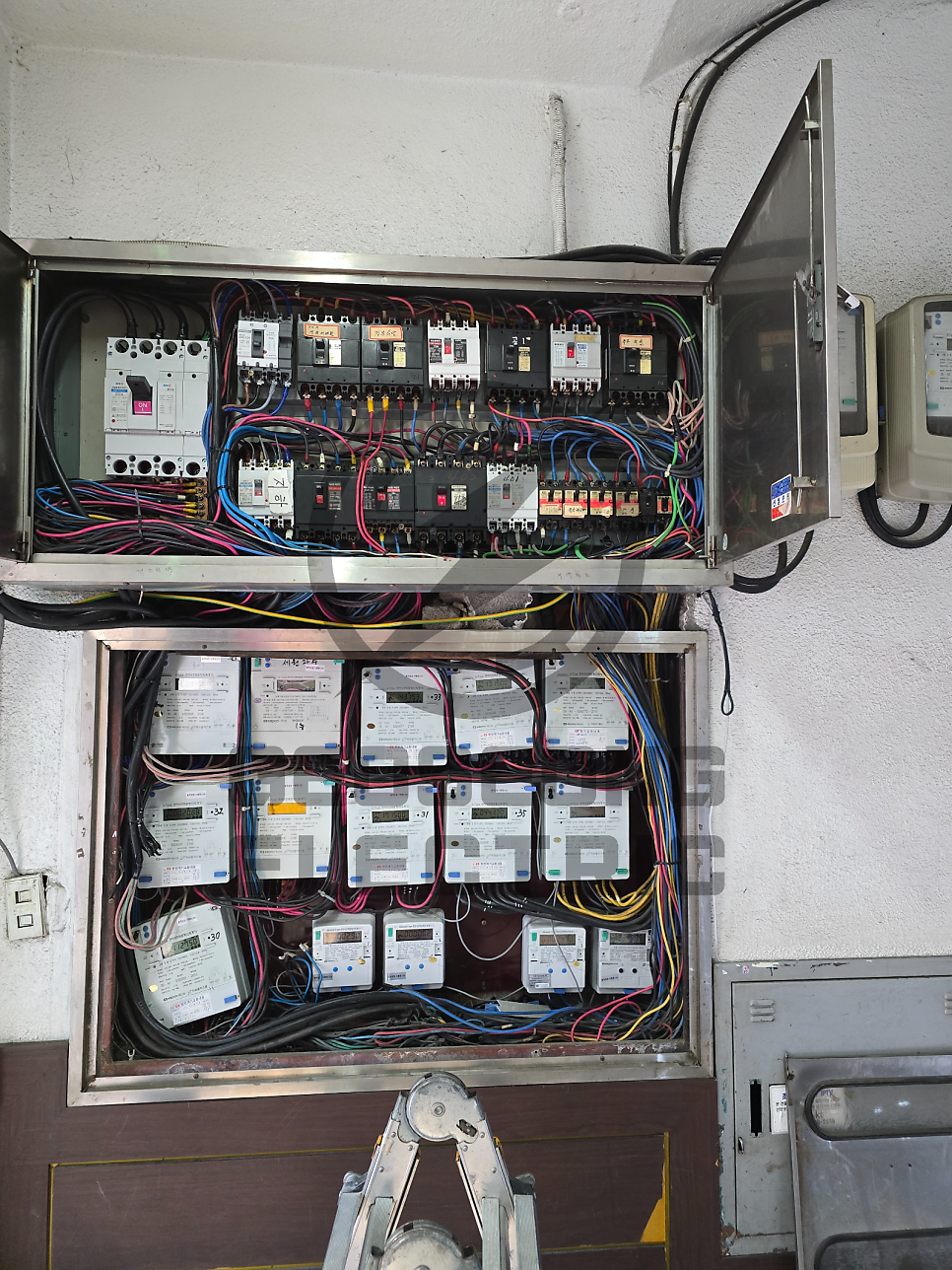 상가 계약전력 전기 증설 공사 시공 사진 13