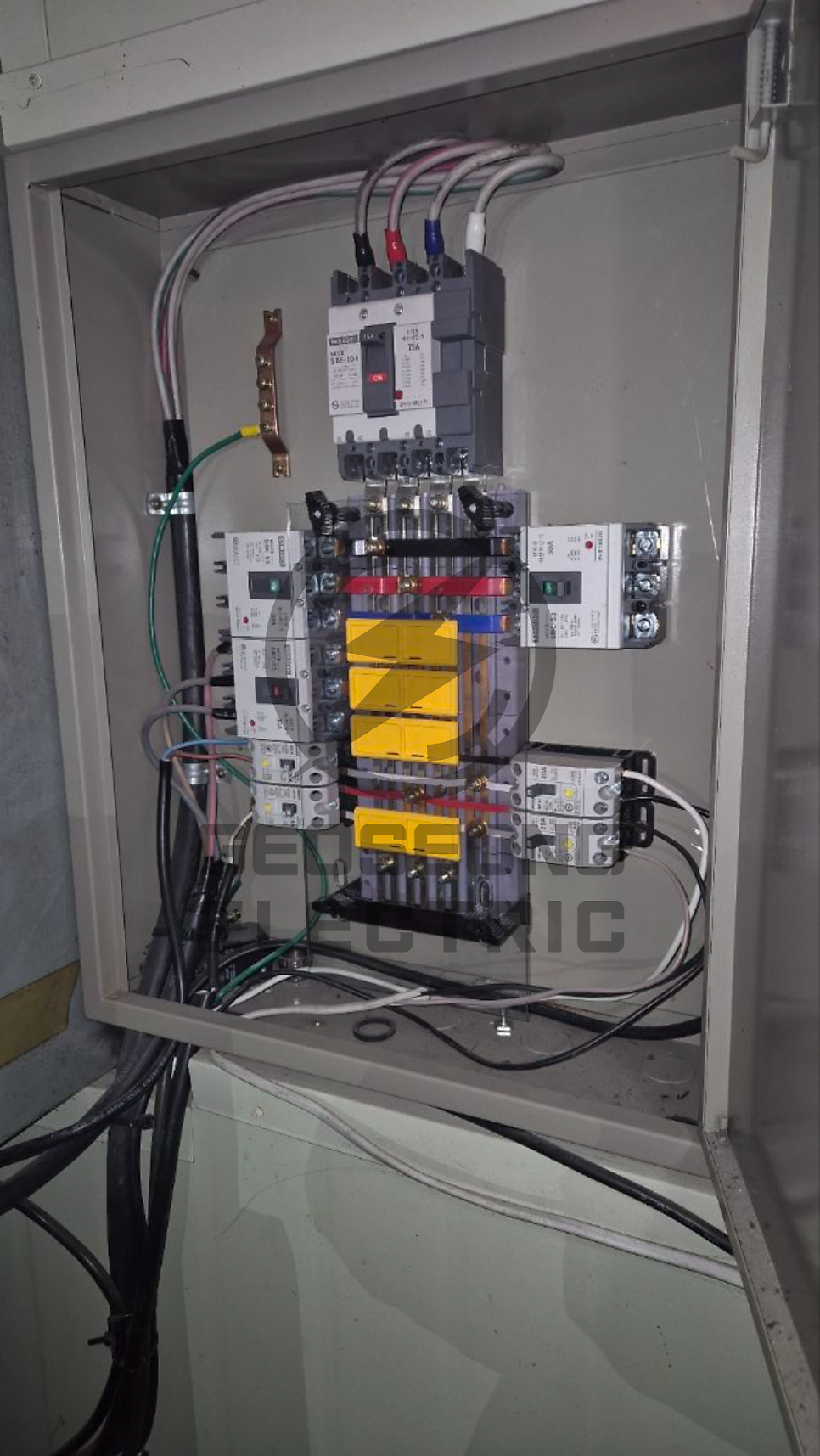 상가 계약전력 전기 증설 공사 시공 사진 16