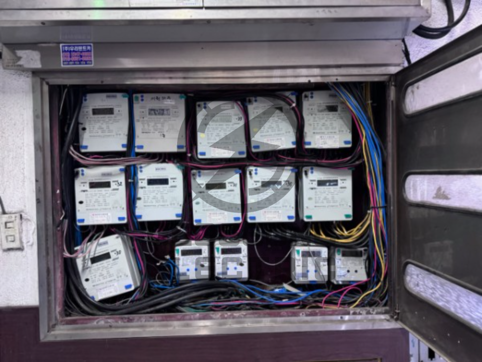 상가 계약전력 전기 증설 공사 시공 사진 3
