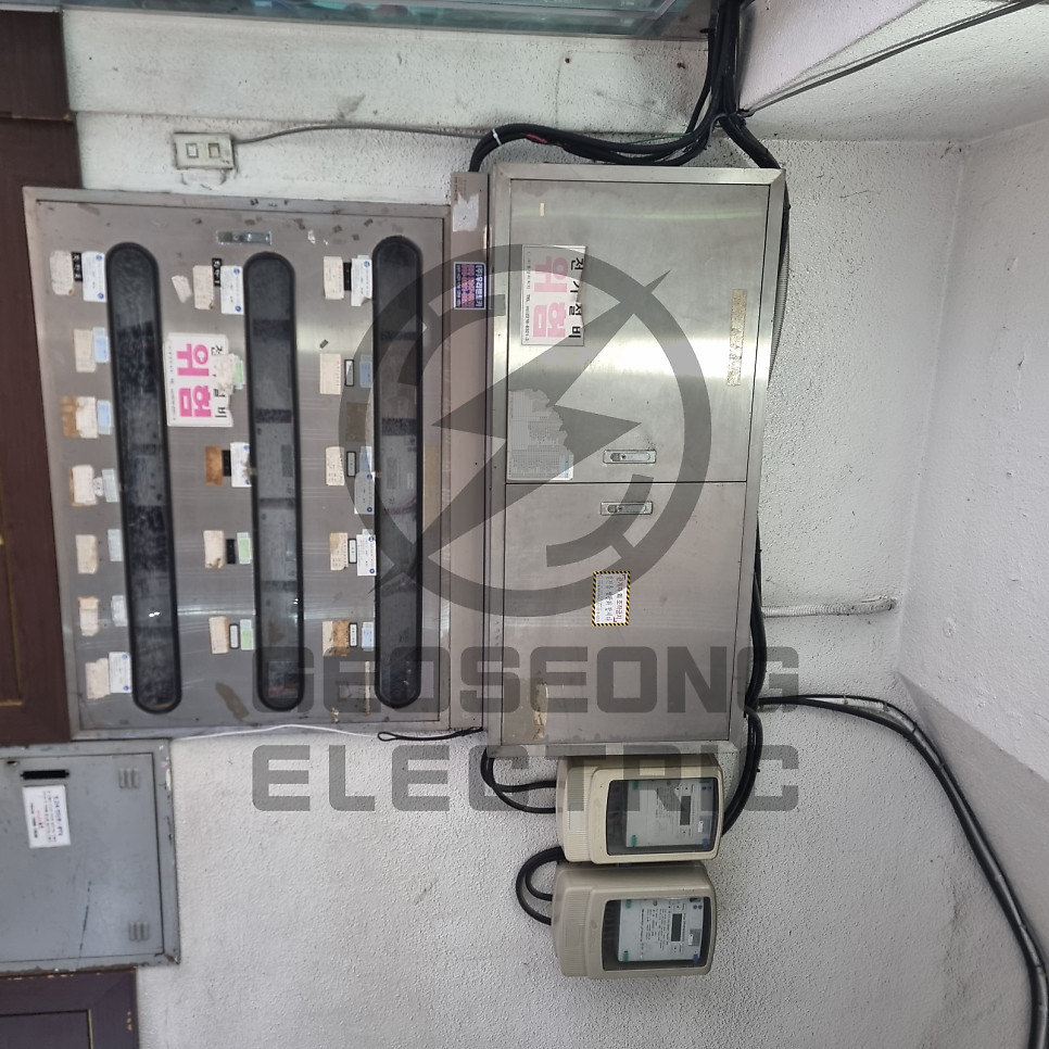 상가 계약전력 전기 증설 공사 시공 사진 7