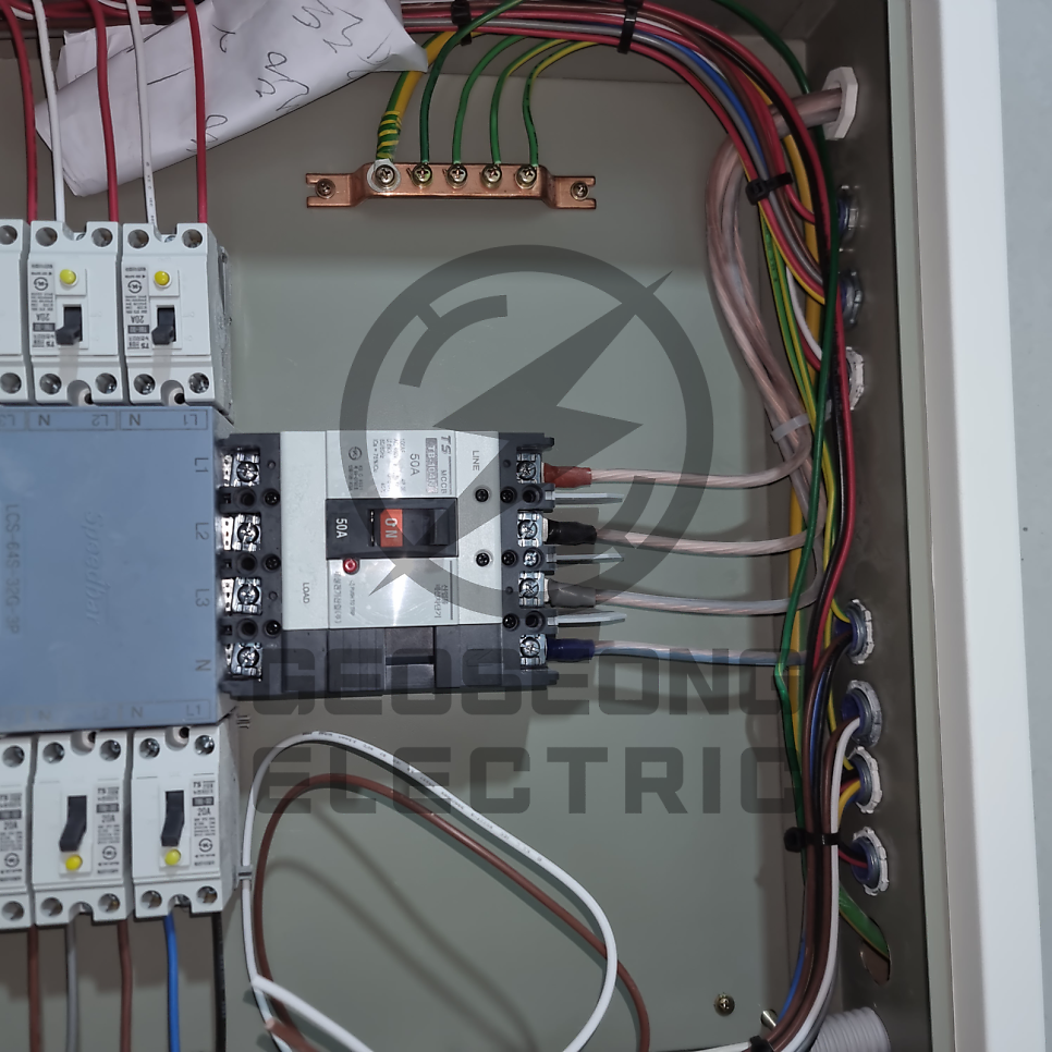 상가 계약전력 전기 증설 공사 시공 사진 8