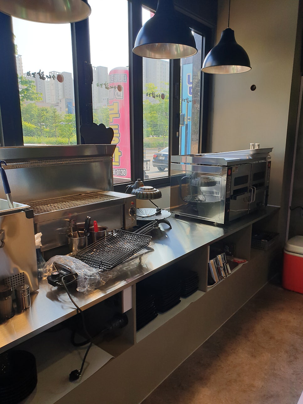 제천 수내닭꼬치 인테리어 전기 증설 공사 시공 사진 10