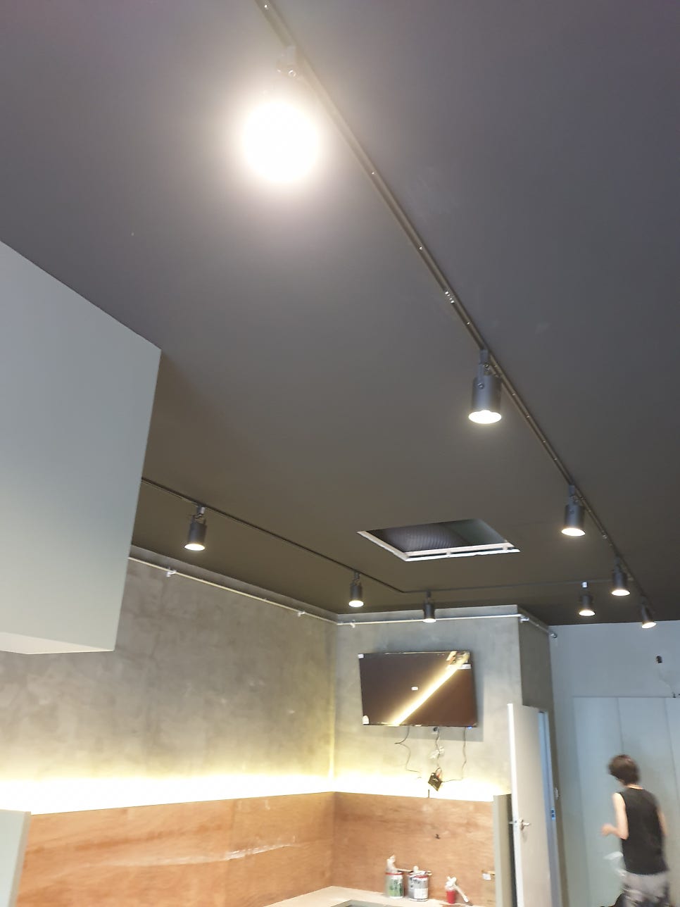 제천 수내닭꼬치 인테리어 전기 증설 공사 시공 사진 5