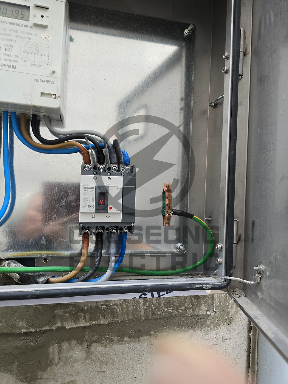 사업장 전기 증설 승압 공사 시공 사진 18