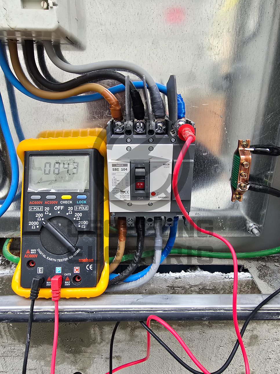 사업장 전기 증설 승압 공사 시공 사진 19