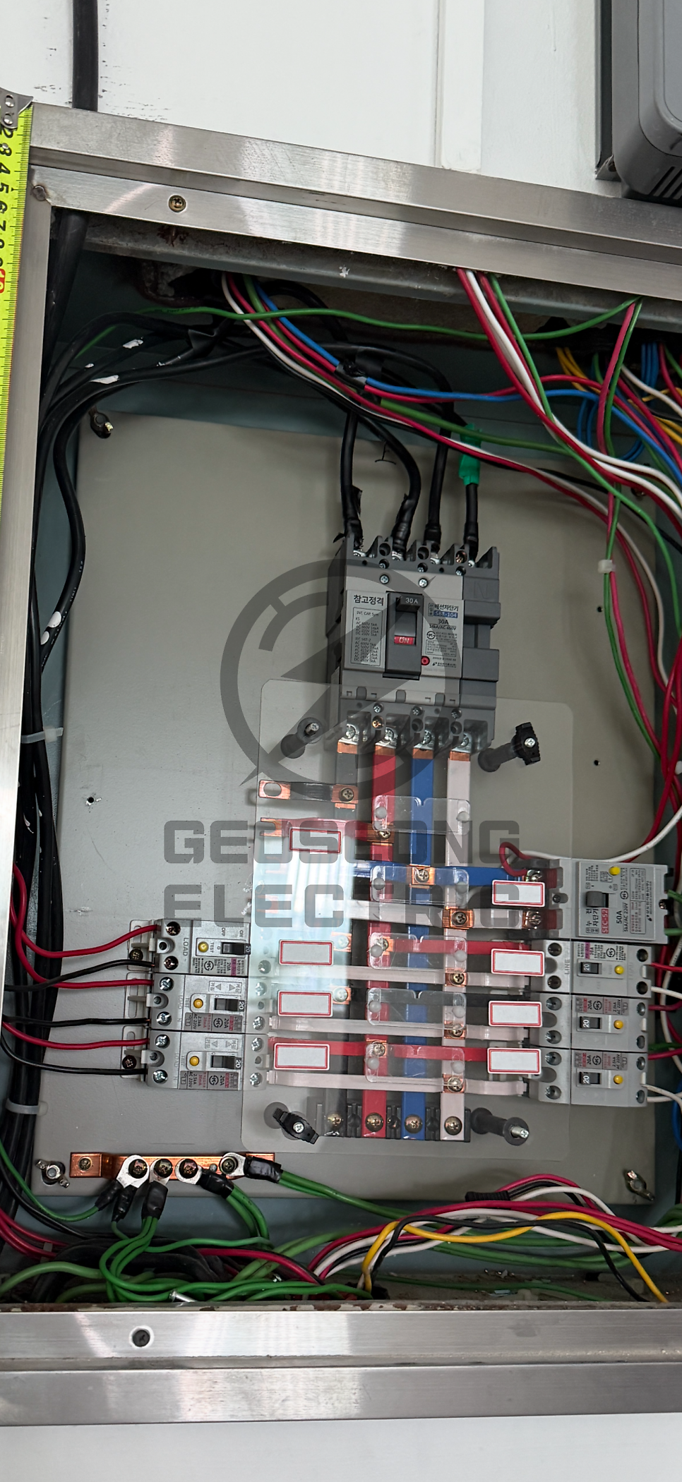 사업장 전기 증설 승압 공사 시공 사진 23