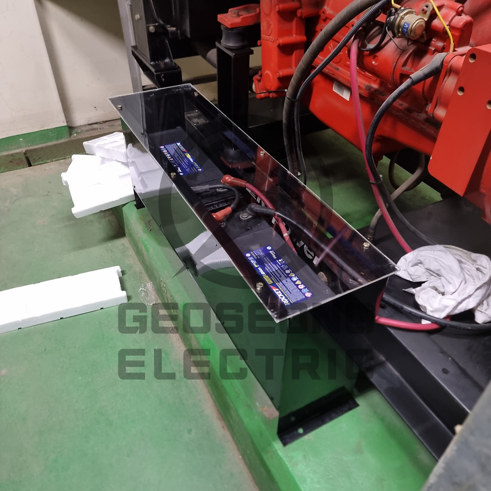 비상발전기 배터리 EOVR 설치 공사 시공 사진 5