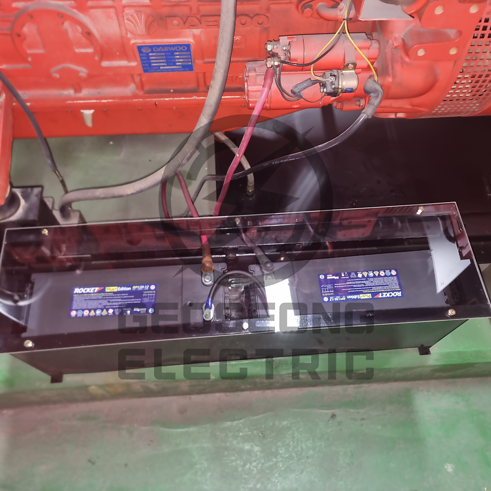 비상발전기 배터리 EOVR 설치 공사 시공 사진 6