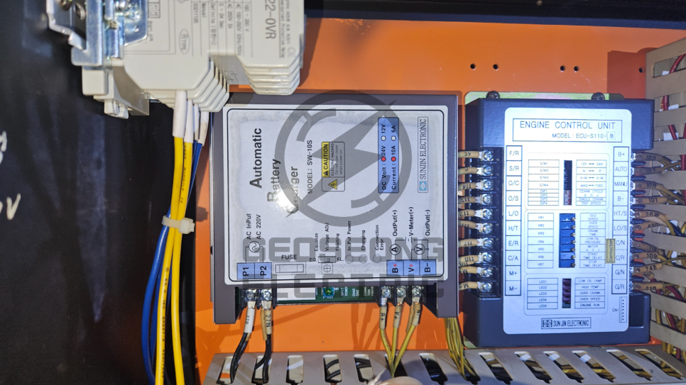 비상발전기 배터리 EOVR 설치 공사 시공 사진 9