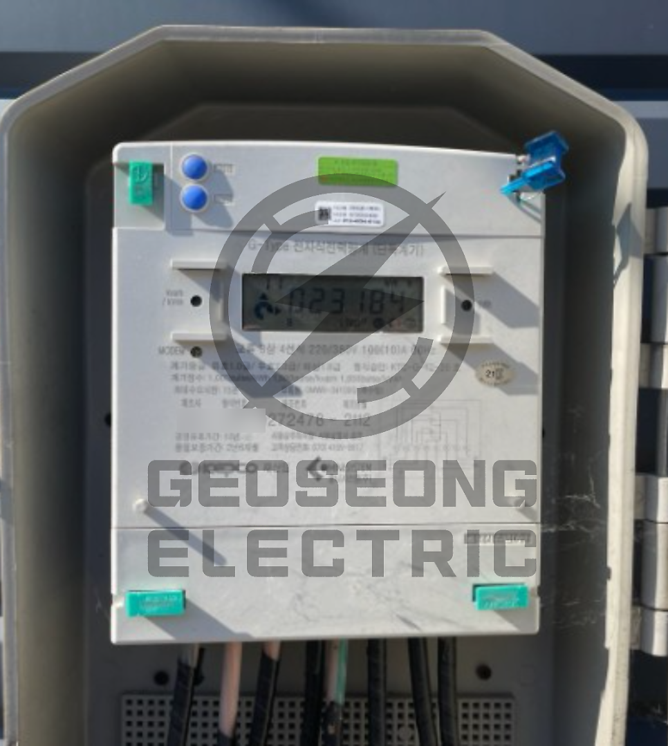 11kW 전기차 충전기 설치 공사 시공 사진 11