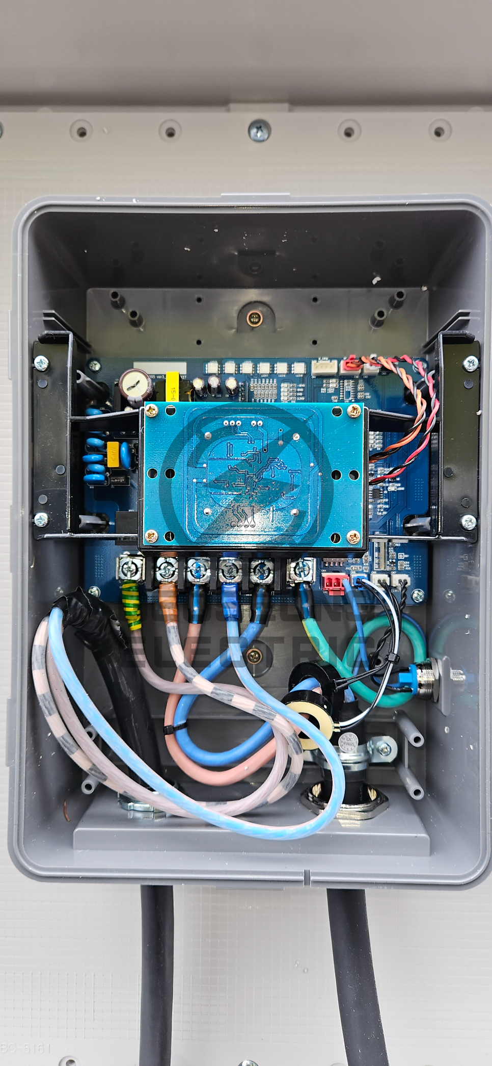 11kW 전기차 충전기 설치 공사 시공 사진 13
