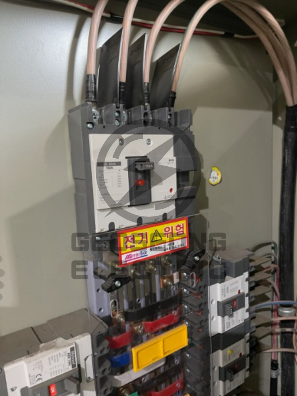 11kW 전기차 충전기 설치 공사 시공 사진 15