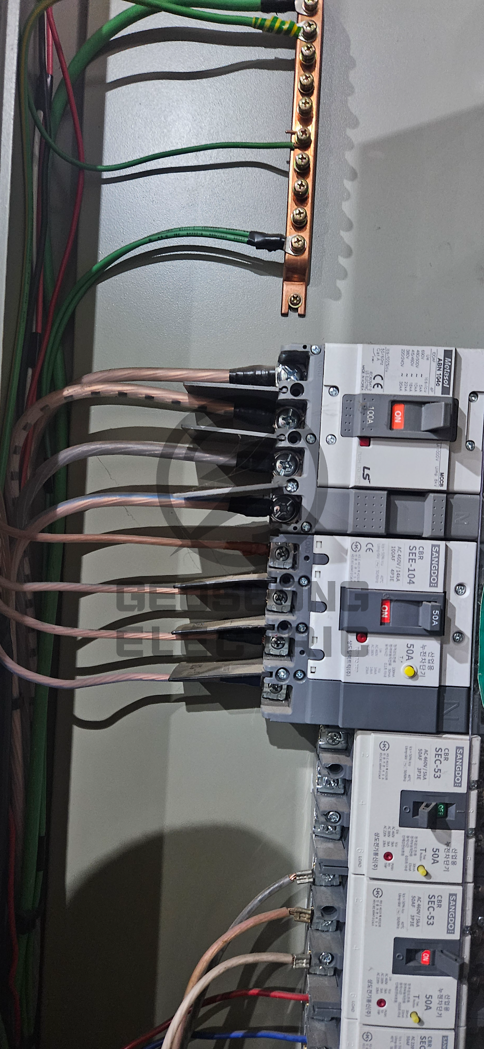 11kW 전기차 충전기 설치 공사 시공 사진 5